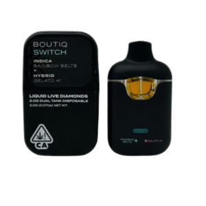 Boutiq SWITCH Liquid Live Diamonds Vape (2 grams – 22 options)
