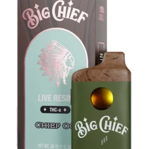 Chief OG Big Chief Live Resin THC-a Disposable Vape 3G